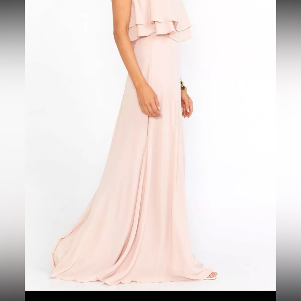 Show Me Your MuMu Princess Di Maxi Skirt Dusty Pink Size XS